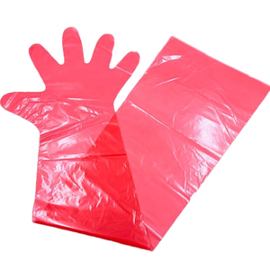 Long gant jetable longueur plastique souple LDPE <span class=keywords><strong>film</strong></span> gant vétérinaire - Product Image 2