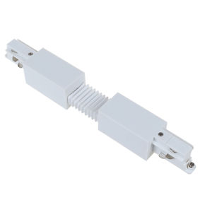 Système d'éclairage sur rail en aluminium moderne à LED pour intérieur avec connecteur flexible à 4 fils pour utilisation au bureau, 3 circuits, IRC 90 - Product Image 1