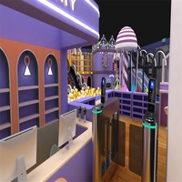 Pequeño Castillo Inflable Personalizado de Alta Calidad, de Aluminio, para Uso Comercial en Interiores, Zona de Juegos Suave
