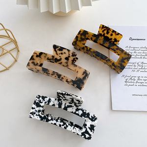 กิ๊บหนีบผมหนาพิเศษขนาด13ซม. สำหรับผู้หญิงกิ๊บหนีบผมหนาทรงสี่เหลี่ยมแบน - Product Image 3