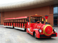 Trains électriques sans rails personnalisés pour enfants, pour le tourisme et les parcs d'attractions