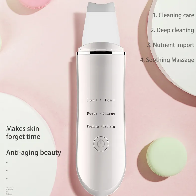 Loại bỏ mụn đầu đen siêu âm mặt lỗ chân lông Cleaner Skin Scrubber sâu mặt làm sạch máy lột xẻng mặt lỗ chân lông Cleaner