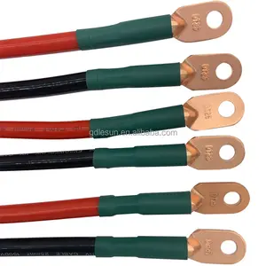 Preço de fábrica Tubo Superior Terminal Dt Copper Heat Dissipação Battery Cable Com Hexagon Crimping