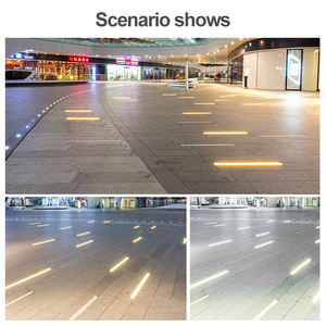 Precio de fábrica Luces subterráneas de acero inoxidable RGB LED Luz lineal Iluminación exterior Jardín Carretera Lámpara <span class=keywords><strong>enterrada</strong></span> - Product Image 4
