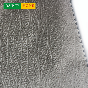 <span class=keywords><strong>Tende</strong></span> Shaoxing personalizzabili di fascia alta mantovane luce <span class=keywords><strong>oro</strong></span> nero francese floreale in rilievo pieno oscuramento per soggiorno crema - Product Image 3
