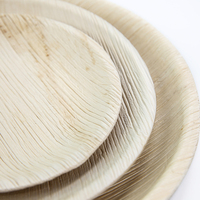 Restaurant/maison/romantique feuille de palmier jetable Areca assiette en bois assiette en bois à vendre