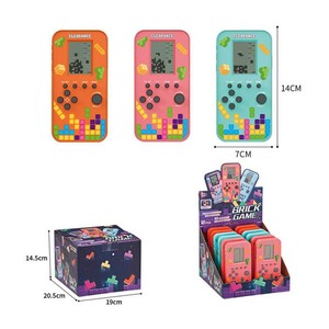 Consola <span class=keywords><strong>de</strong></span> Juegos Portátil para Niños, Caja <span class=keywords><strong>de</strong></span> Exhibición <span class=keywords><strong>de</strong></span> Juguetes, Juego <span class=keywords><strong>de</strong></span> Bloques Clásico <span class=keywords><strong>de</strong></span> Bolsillo, Juguetes para Aliviar el Estrés, <span class=keywords><strong>Juguete</strong></span> Educativo Temprano Portátil - Product Image 1