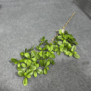 Nuevas Hojas Artificiales de Schefflera de 70CM, 80CM, 115CM, Hojas Largas Artificiales, Planta Verde Artificial para Diseño Floral y Decoración del Hogar - Product Image 4