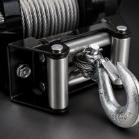 Treuil électrique 12V à câble en acier de 4500 lb, treuil de récupération haute performance à couple élevé pour camion, SUV, VTT, UTV, remorquage tout-terrain