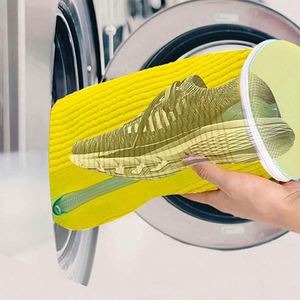 Wholesale Shoe Clothing <b>Laundry</b> <b>Bag</b> <b>Mesh</b> Portable Polyester Modern Washing Machine Net Bulk Commercial 39x19cm Laundromat Hotel - Product Image 3