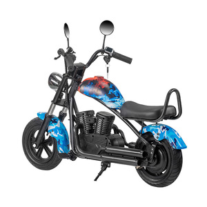 Monopattino Elettrico Stile Retrò Harley per Bambini Motore Brushless da 250W Alimentato al Litio Massima Capacità di Carico - Product Image 4