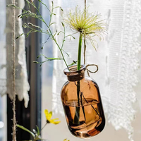 Diffuseur d'ambiance, nouveau design pour flacon diffuseur à bâtonnets avec bouchon, 50ml 100ml 150ml 200ml, emballage de bouteilles en verre pour arômes