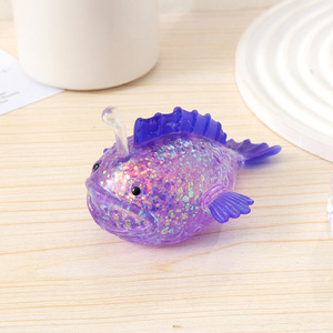 Juguete Antiestrés Novedoso para Niños, Pez y Ballena de Plástico Suave con Maltosa, Elástico, Alivia el Estrés, Unisex, para Todas las Edades - Product Image 3