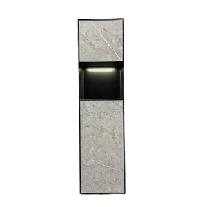 Fliesenfeste SUS304 LED-Lichtnische Eingelassene Versteckte Taschentuchbox Mülleimer Hotel Badezimmer-Nische Dusche Badezimmer-Waschtische - Product Image 1