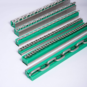 Umhwpe tuyến tính hướng dẫn đường sắt tiêm đúc sản phẩm nhựa cho CNC gia công trượt băng tải chuỗi hướng dẫn với dịch vụ cắt - Product Image 2