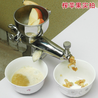 Kleine Roestvrij Staal Handmatige Tarwegras Roestvrij Staal Handmatige Tarwegras Juicer Hand Aangezwengeld Vruchtensap Machine Citroen Oranje Q