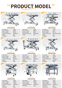 Elevador Hidráulico de Tijera Móvil para Automóviles, Capacidad de 800 kg, Altura de Elevación de 1500 mm, Modelo Hengxin TJ-2280, Tiempo de Elevación de 50s - Product Image 4