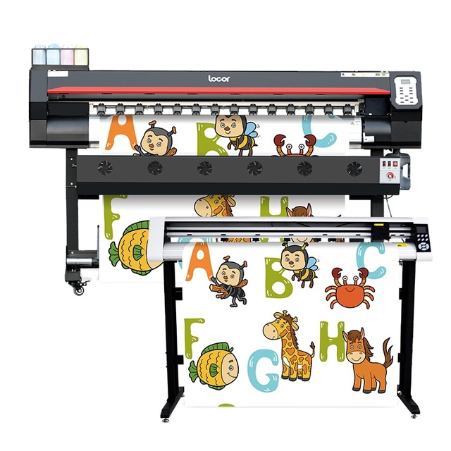 China Manufacturer Locor Easyjet16 Large Format Digital Printers 1.6m/5ft Small Business Printing Shop Machine