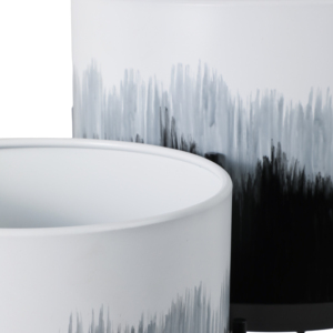 Jardinières métalliques Ombre sur support, pots de fleurs surélevés pour intérieur et extérieur, décoration de la maison, salon, jardin, conteneurs pour plantes - Product Image 6
