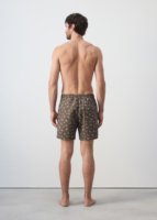 Herren-Shorts für Physique-Wettbewerbe, Maßgefertigte Strandhosen, Schnelltrocknend, Antibakteriell, Übergröße, Fitness-Gym-Training, Posing-Print