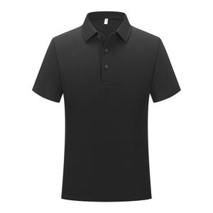 <b>Polo</b> Shirt Short Sleeve Solid Color Polyester Moisture Wicking For Daily Wear - Product Image 1