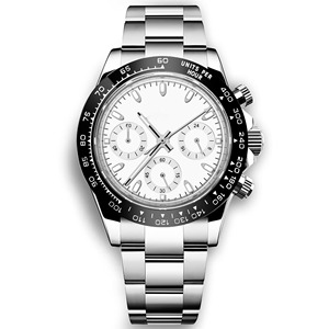 Biểu Tượng Tùy Chỉnh Đồng Hồ Sang Trọng Thiết Kế Đồng Hồ Sáng Tay Chronograph Tự Động Phong Trào Đồng Hồ 40Mm Ngày Ttona Vô Trùng Quay Số - Product Image 3