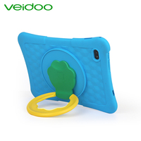 IWawa tablet anak dengan Android 12, tablet kontrol orang tua bawaan 6GB + 128GB dengan Android 12 kamera ganda WiFi game edukasi jaringan GSM