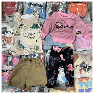 Vêtements de rue en coton/polyester pour enfants de 0 à 15 ans, surplus de stock pour filles et garçons, vente en gros - Product Image 3