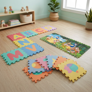 Alfombra de Juego de Espuma EVA Suave Unisex OEM/ODM, 42x42cm, Educativa, para Bebés, para Picnic, Grosor de 9-10mm, Espuma de Vietnam - Product Image 2