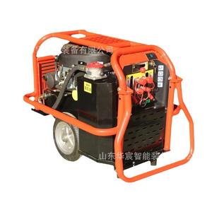 Bomba de Lodo Hidráulica para Control de Inundaciones, Bombeo de Emergencia, Bomba de Lodo Portátil de Empuje Manual, Gasolina y Succión de Aguas Residuales Pequeñas - Product Image 5