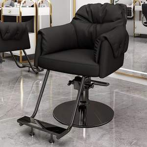 Nouveau Fauteuil de Barbier Noir le Plus Vendu pour Salon de Coiffure, Chaise de Barbier Moderne pour Salon, Chaise de Coiffure pour Salon - Product Image 1