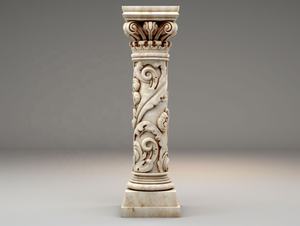 <span class=keywords><strong>Columnas</strong></span> <span class=keywords><strong>de</strong></span> Hormigón Reforzado con Fibra <span class=keywords><strong>de</strong></span> Vidrio (GRC) <span class=keywords><strong>Estilo</strong></span> Europeo, Columna Griega, Pilar Romano, Pilar Corintio, Diseño Personalizado, Columna GRC - Product Image 2