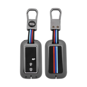 Bajo MOQ logo impreso aleación de zinc silicona para Suzuki <span class=keywords><strong>Baleno</strong></span> Jimny Swift Car Key Cover case Fob Protector Shell Metal - Product Image 1