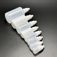 Flacon compte-gouttes liquide PE 3ml 5ml 10ml 15ml 20ml 30ml 50ml 100ml flacons compte-gouttes liquide compressibles en plastique