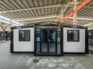 Xh Eu Prefab 20ft 40 Ft Uitbreidbaar Containerhuis Met Drie Slaapkamers