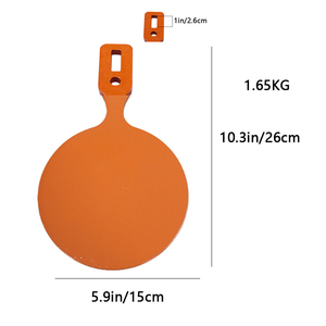 Cible <span class=keywords><strong>de</strong></span> <span class=keywords><strong>tir</strong></span> Silhouette durable en acier AR500/NM500 et plastique, prix usine, pour entraînement extérieur et stand <span class=keywords><strong>de</strong></span> <span class=keywords><strong>tir</strong></span> - Product Image 2