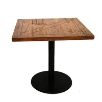 Pieds de Table en métal en fonte noire, meubles de Restaurant de Base de Table de Bar de café de loisirs d'intérieur de plein air de vente en gros