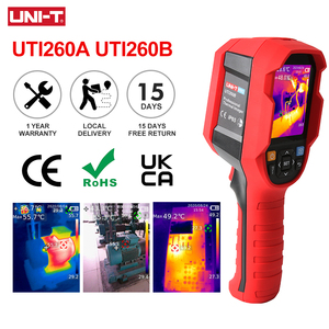 Cámara Termográfica UTI260A/UTI260B, 256x192 Píxeles, 7 Paletas de Colores, Pruebas de Circuitos, Suelos Radiantes y Tuberías - Product Image 5