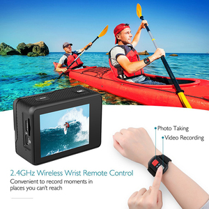EIS <span class=keywords><strong>4K</strong></span> 60fps Mini caméra d'action WiFi avec écran tactile IP67 étanche 170 grand angle double écran et microphone externe - Product Image 4