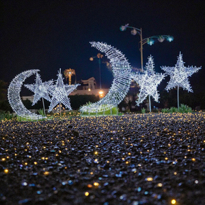 Forniture per feste all'aperto impermeabili 12V/110V/200V eventi di simulazione eid ramadan led decorazione di luce per strada - Product Image 1