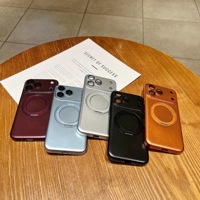 Coque de chargement magnétique sans fil antichoc avec anneau support transparent pour iPhone 18, 17 Pro Max, iPhone 18 Pro