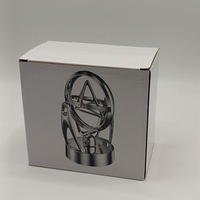 Jouet électronique à mouvement perpétuel, triangle cinétique, modèle rotatif, ornement de bureau scientifique pour la décoration du bureau et du salon