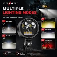 Phare auxiliaire de moto Ferei IM11 pour BMW GS Harley Honda KTM 7000LM longue portée, étanche IPX8