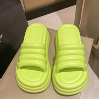 Sandalias Deportivas de Plataforma con Punta Abierta para Mujer, Moda Primavera-Verano-Otoño 2026, Casuales, Sin Cordones, para Playa y Exteriores