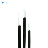 Kabel Drop Fiber Optik 1 Core 2 Core 4 Core G657A2 Kabel Drop FTTH Kabel Drop Fiber Optik