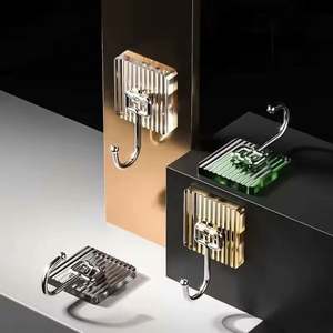 Multi-purpose Wall Organizer Hook Behind-door <b>Key</b> Cloth Hanger Hook Bathroom Robe Towel Holder <b>Rack</b> Kitchen Hardware Shelf - Product Image 3