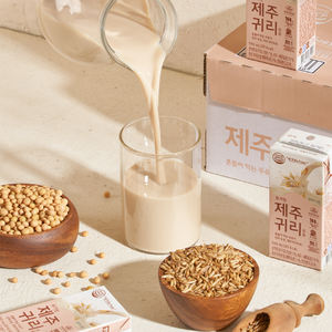 JEJU Leche de Soja de Avena, 190Ml x 24ea, Deliciosa Leche de Avena, Jeju Plain, Leche de Soja para Nutrición Diaria Natural Vegana, ml - Product Image 6