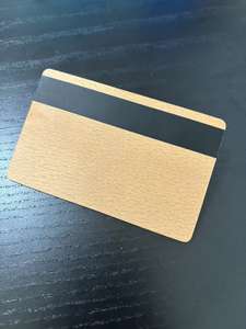 Tarjetas de Control de Acceso Inteligentes Reutilizables de Madera Verde con Chip RFID NFC para Pagos y Membresías - Product Image 6