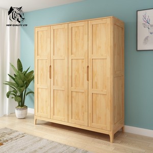 Armario de madera para dormitorio, diseño nuevo, ecológico, con logotipo personalizado, precio de fábrica al por mayor, gran stock disponible. - Product Image 1