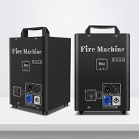 Lance-flammes à tête unique 100W, machine à colonne de feu mini DMX512 pour effets de flamme et ambiance de scène